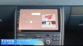 Штатная магнитола Teyes CC3L 4/64 Volvo XC90 (2007-2014) F2 (комплект для установки нижней части)