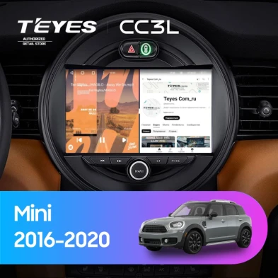 Штатная магнитола Teyes CC3L 4/32 Mini Countryman (F60) (2016-2020)