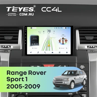 Штатная магнитола Teyes CC4L 6/64 Land Rover Range Rover Sport 1 (2005-2009)