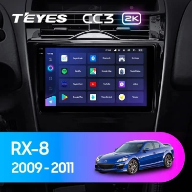 Штатная магнитола Teyes CC3 2K 6/128 Mazda RX-8 SE (2009-2011)