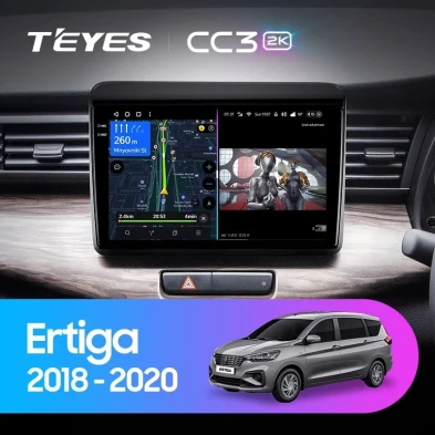 Штатная магнитола Teyes CC3 2K 4/32 Suzuki Ertiga (2018-2020)