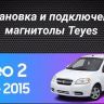 Штатная магнитола Teyes CC3 2K 4/64 Chevrolet Aveo 2 (2011-2015)