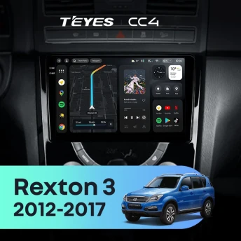 Штатная магнитола Teyes CC4 8/128 SsangYong Rexton Y290 3 (2012-2017)