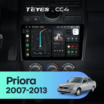 Штатная магнитола Teyes CC4 6/64 Lada Priora 1 (2007-2013) F1