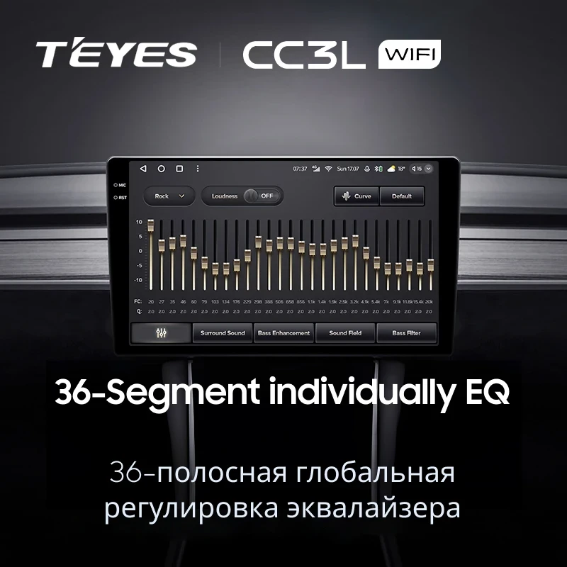 Штатная магнитола Teyes CC3L WiFi 2/32 Kia Sonet (2020-2022)