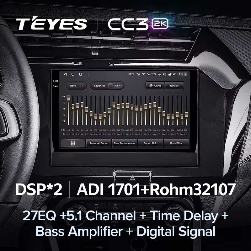 Штатная магнитола Teyes CC3 2K 4/32 Chery Tiggo 3x 1 (2021-2023)