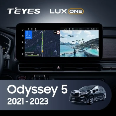 Штатная магнитола Teyes LUX ONE 6/128 Honda Odyssey 5 (2021-2023)