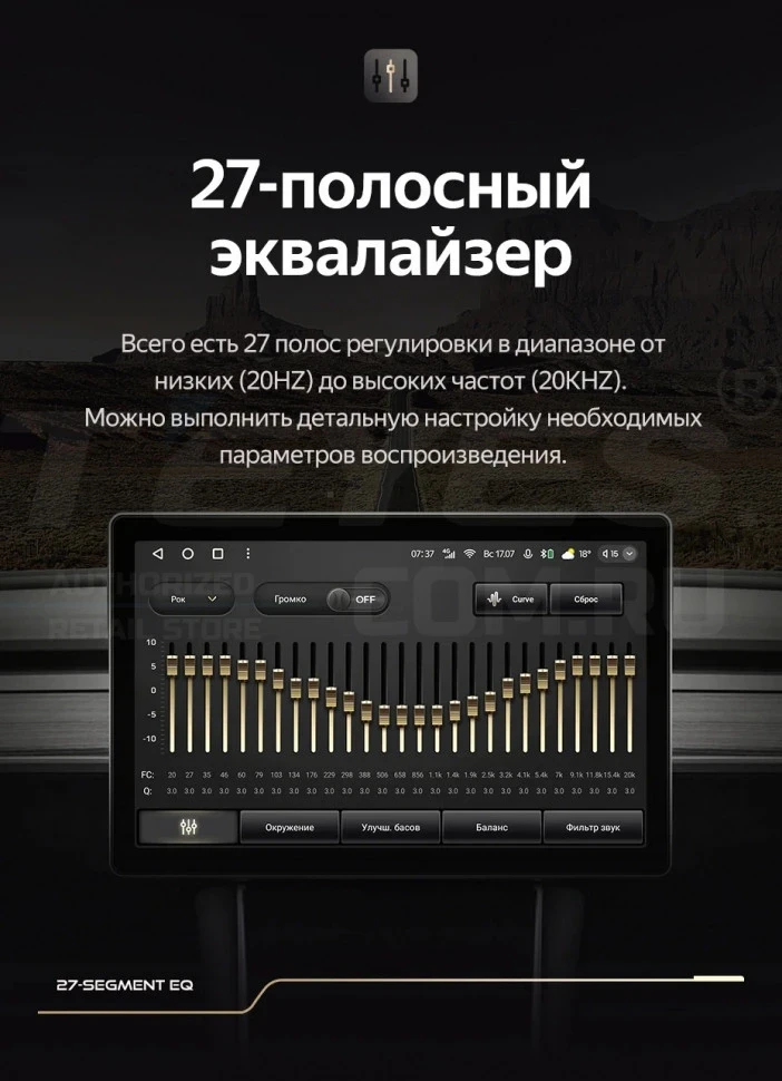 Штатная магнитола Teyes CC3 2K 4/32 Ford Transit (2012-2021) F1 (13")