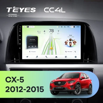 Штатная магнитола Teyes CC4L 6/64 Mazda CX-5 (2012-2015) Тип-A