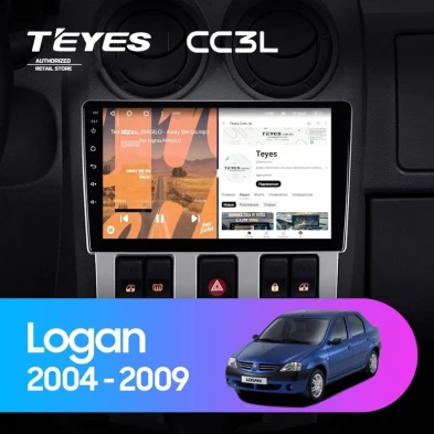 Штатная магнитола Teyes CC3L 4/32 Renault Logan 1 (2004-2009)