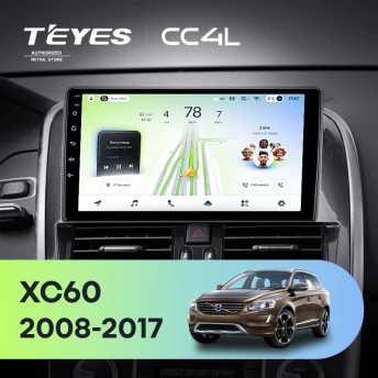 Штатная магнитола Teyes CC4L 6/64 Volvo XC60 I 1 (2013-2017) Тип-B