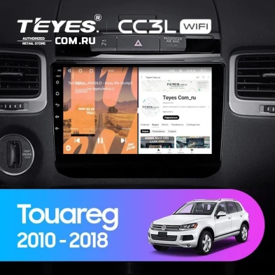 Штатная магнитола Teyes CC3L WiFi 2/32 Volkswagen Touareg FL NF (2010-2018)