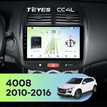 Штатная магнитола Teyes CC4L 6/64 Peugeot 4008 (2010-2016) Тип-B