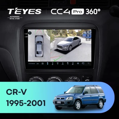 Штатная магнитола Teyes CC4 Pro 360 8/128 Honda CR-V (1995-2001)