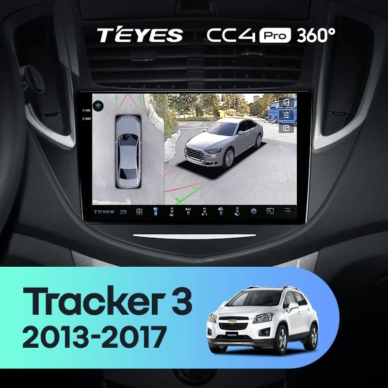 Штатная магнитола Teyes CC4 Pro 360 8/128 Chevrolet Tracker 3 (2013-2017) F1