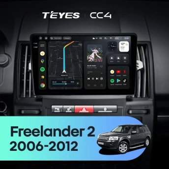 Штатная магнитола Teyes CC4 6/64 Land Rover Freelander 2 (2006-2012)
