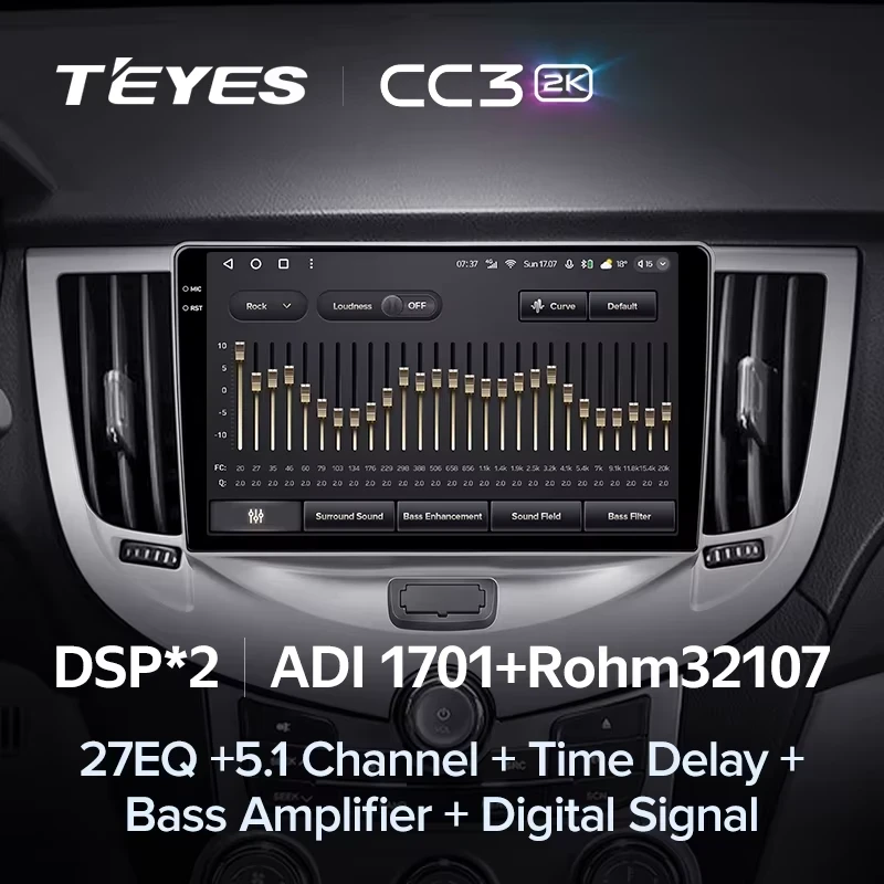 Штатная магнитола Teyes CC3 2K 4/64 Chery M11 A3 (2008-2015)