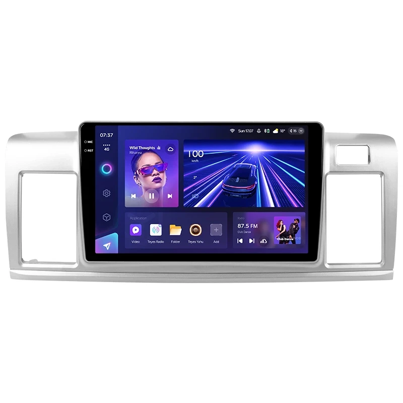 Переходная рамка Toyota Raum 2 (2003-2011) (9")