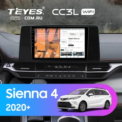 Штатная магнитола Teyes CC3L WiFi 2/32 Toyota Sienna 4 (2020-2026)