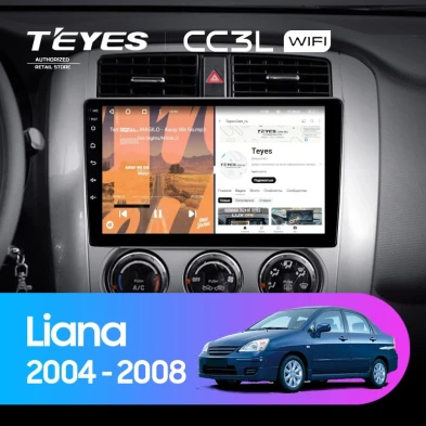 Штатная магнитола Teyes CC3L WiFi 2/32 Suzuki Liana 1 (2004-2008)