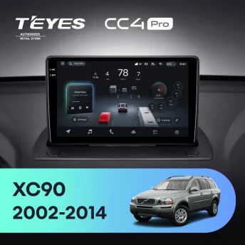Штатная магнитола Teyes CC4 Pro 12/256 Volvo XC90 (2002-2014) F1