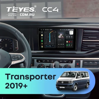 Штатная магнитола Teyes CC4 6/64 Volkswagen Transporter (T6) 2019+