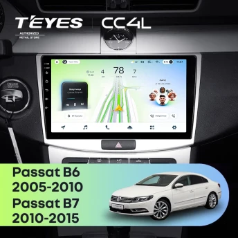 Штатная магнитола Teyes CC4L 6/64 Volkswagen Passat B7 (2010-2015)