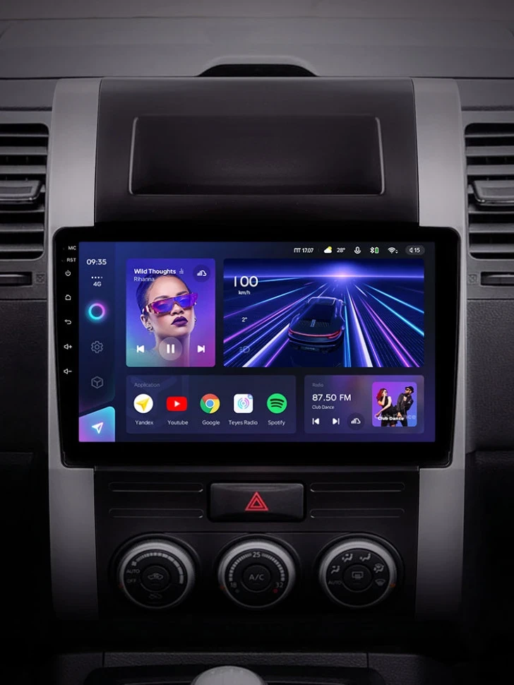 Штатная магнитола Teyes CC3 4/32 Nissan X-Trail T31 (2007-2015)