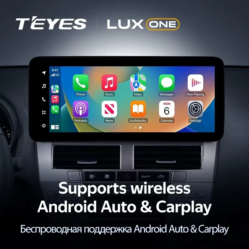 Штатная магнитола Teyes LUX ONE 4/64 Toyota Harrier XU30 (2003-2013) Тип-A