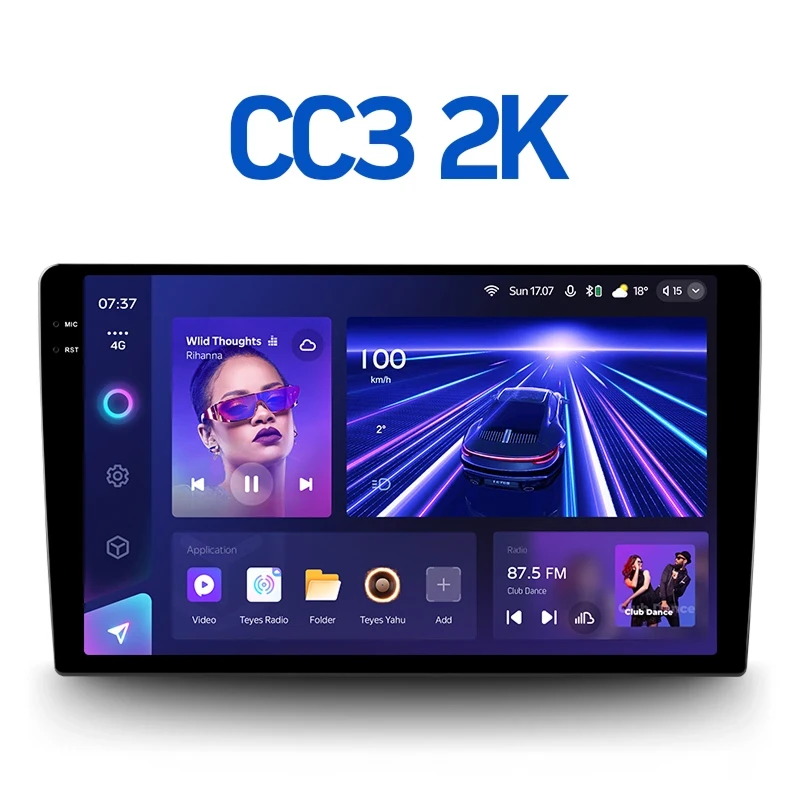 Магнитола Teyes CC3 2K 360 6/128 (9 дюймов)